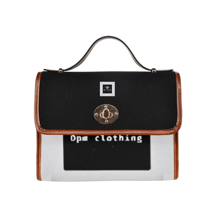 OPM BLACK INSIGNIA Waterproof Canvas Bag-Brown - OPM Clothing