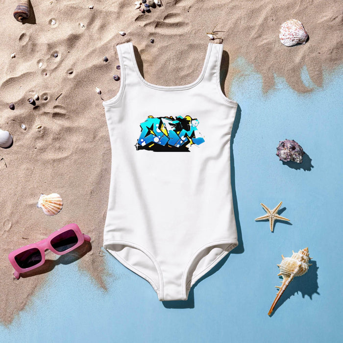 OP BABY OPM GRAFF Print Kids Swimsuit - OPM Clothing