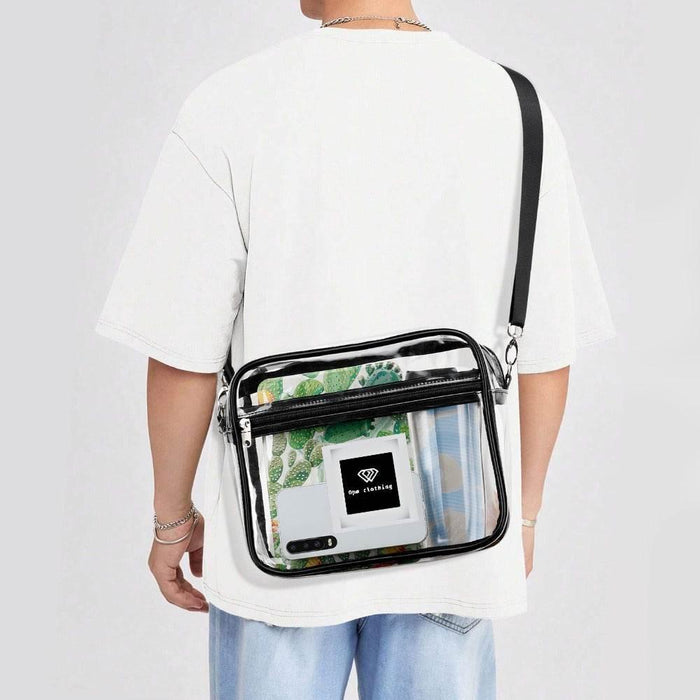 OPM BLACK INSIGNIA Transparent satchel set 2024 New - OPM Clothing