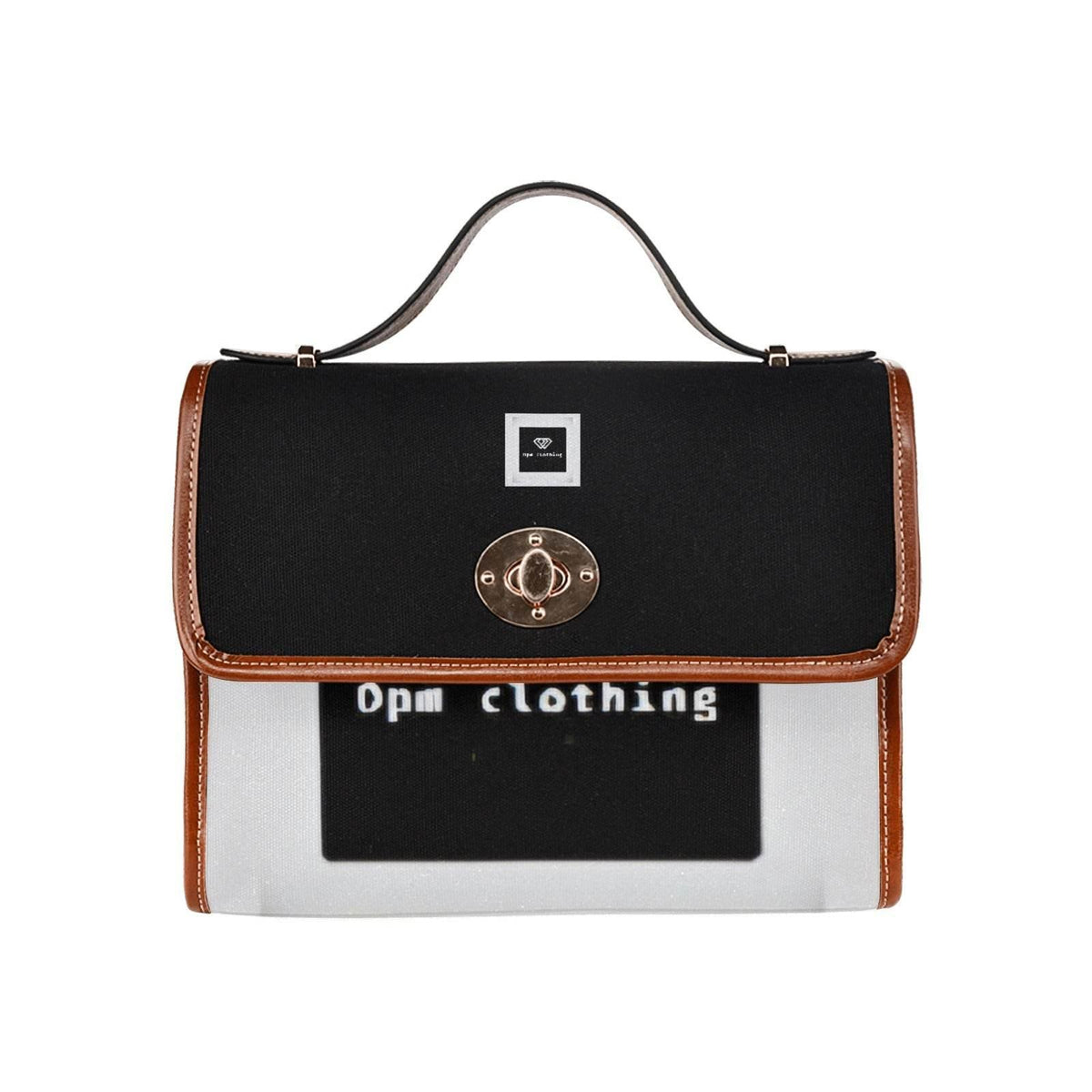 OPM BLACK INSIGNIA Waterproof Canvas Bag-Brown - OPM Clothing