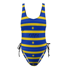 Ladies Polka Dot One Piece Swimsuit - OPM Clothing