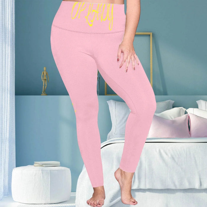 OP LADY OPM Women's High Waist Leggings(Plus Size - OPM Clothing