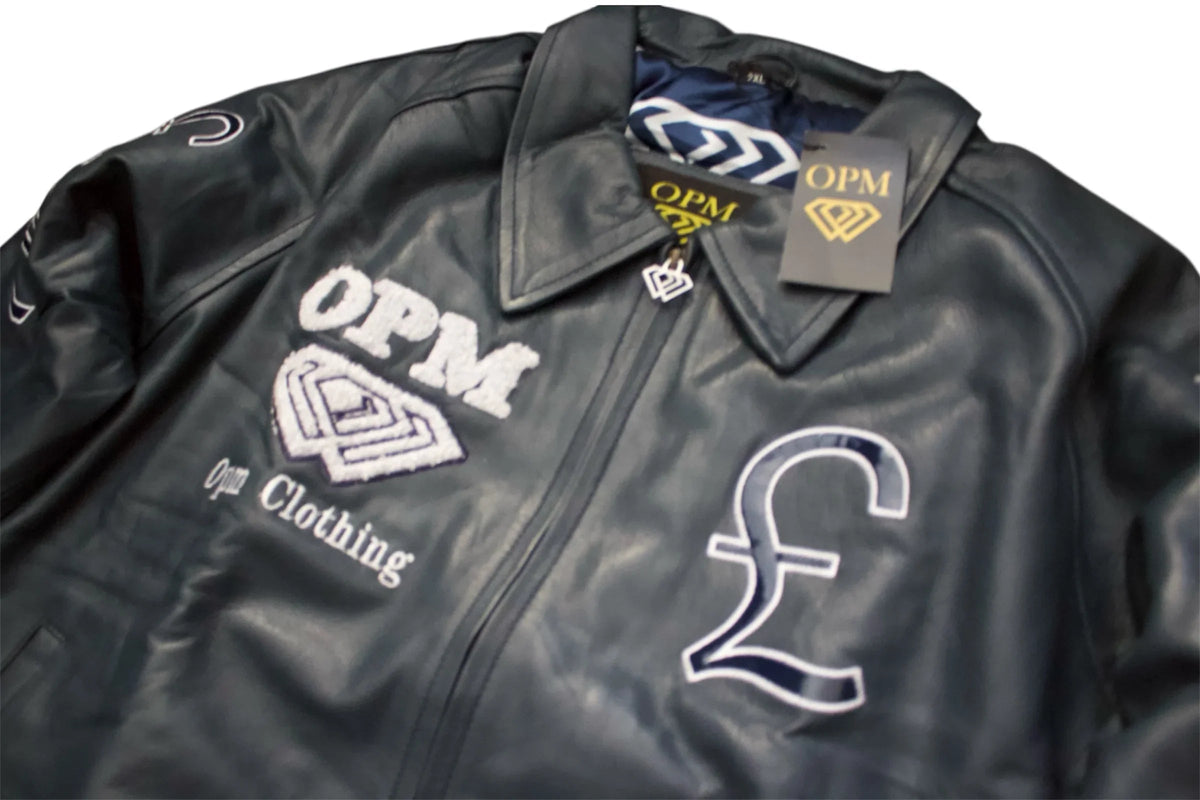 OPM MONEY MAKER EMBOSSED JACKET — grey