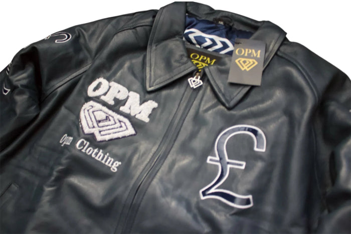 OPM MONEY MAKER EMBOSSED JACKET — grey