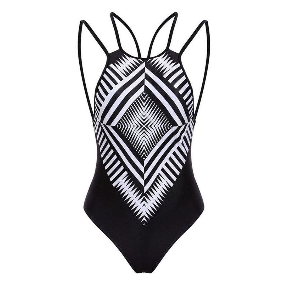 OP LADY One Piece Padded Bra Bikini Women Swimsuit Bandage Push up Swimwear Bathing Suit-in Body Suits