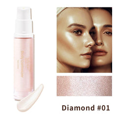 New OP LADY Full-Body Beach Sexy Highlighter Lotion Brightening Skin And Brightening Highlighter Liquid Milk Body Highlighter - OPM Clothing