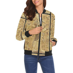 OPM HISTORY OP LADY Bomber Jacket for Women - OPM Clothing