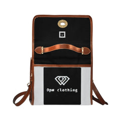 OPM BLACK INSIGNIA Waterproof Canvas Bag-Brown - OPM Clothing