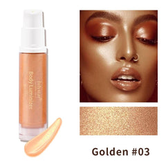 New OP LADY Full-Body Beach Sexy Highlighter Lotion Brightening Skin And Brightening Highlighter Liquid Milk Body Highlighter - OPM Clothing