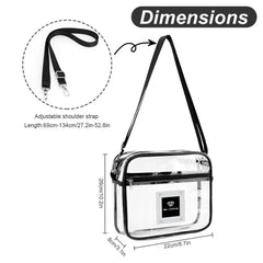 OPM BLACK INSIGNIA Transparent satchel set 2024 New - OPM Clothing