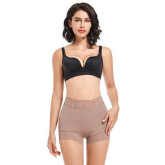 OP LADY Abdominal tightening, waist lifting, buttocks lifting pants, lace beautiful body lifting, buttocks lifting pants, body shaping, - OPM Clothing