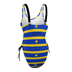 Ladies Polka Dot One Piece Swimsuit - OPM Clothing