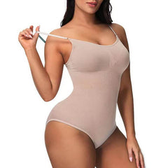 OP LADY Seamless One Piece Body Shaper Women's Belly-Lifting Hip Shaping Underwear Elastic Slimming Body Corset - OPM Clothing