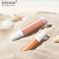 New OP LADY Full-Body Beach Sexy Highlighter Lotion Brightening Skin And Brightening Highlighter Liquid Milk Body Highlighter - OPM Clothing