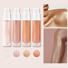 New OP LADY Full-Body Beach Sexy Highlighter Lotion Brightening Skin And Brightening Highlighter Liquid Milk Body Highlighter - OPM Clothing
