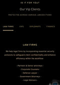 OPM.NET Private Communication Services for Law Firms, VIPs, Diplomats, and Finance Executives - Secure Jurisdictional Protection.