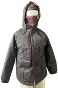 Obsidian heat-reactive jacket changing colour, technical streetwear jacket with YKK zips, OPM Clothing outerwear.