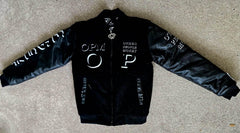 OPM (LIMITED EDITION) MONEY MAKER (Avirex VARSITY Style) PART leather jacket - OPM Clothing