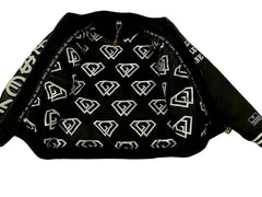 OPM BLACK (UNIVERSITY OF CRIME) VARSITY JACKET - OPM Clothing