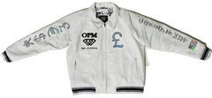 OPM Money Maker Holographic Jacket - White