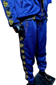 OPM DIAMOND BORDER VARSITY (BOTTOMS) - OPM Clothing