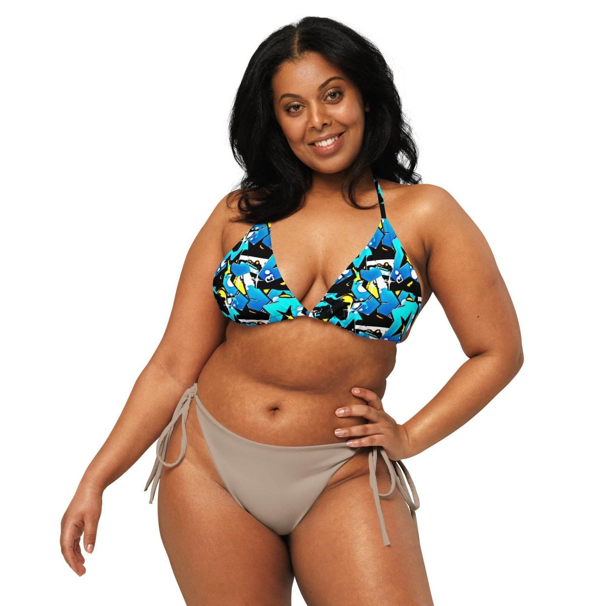 OPM GRAFF string bikini top - OPM Clothing
