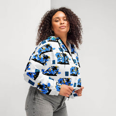 OPM OP LADY Women’s cropped windbreaker - OPM Clothing
