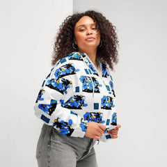 OPM OP LADY Women’s cropped windbreaker - OPM Clothing