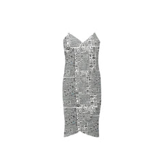 Spaghetti Strap Backless Beach Dress (D65) - OPM Clothing