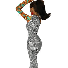 OP LADY Half Sleeve Slit Dress - OPM Clothing