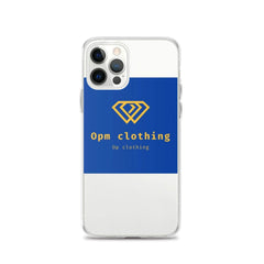 Clear opm Case for iPhone® - OPM Clothing