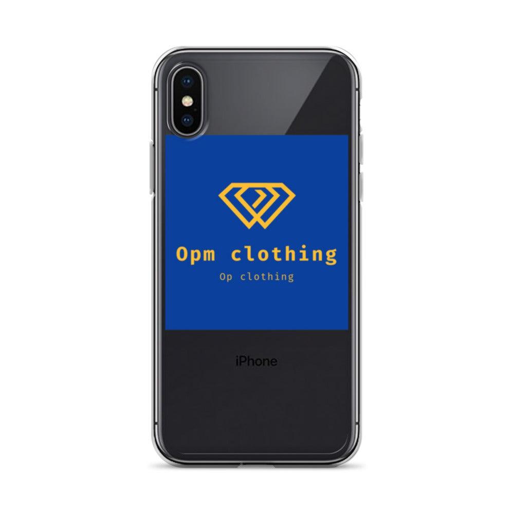 Clear opm Case for iPhone® - OPM Clothing