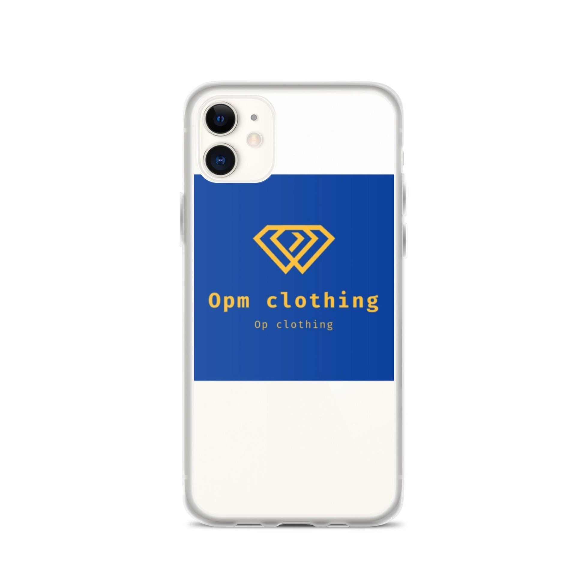 Clear opm Case for iPhone® - OPM Clothing