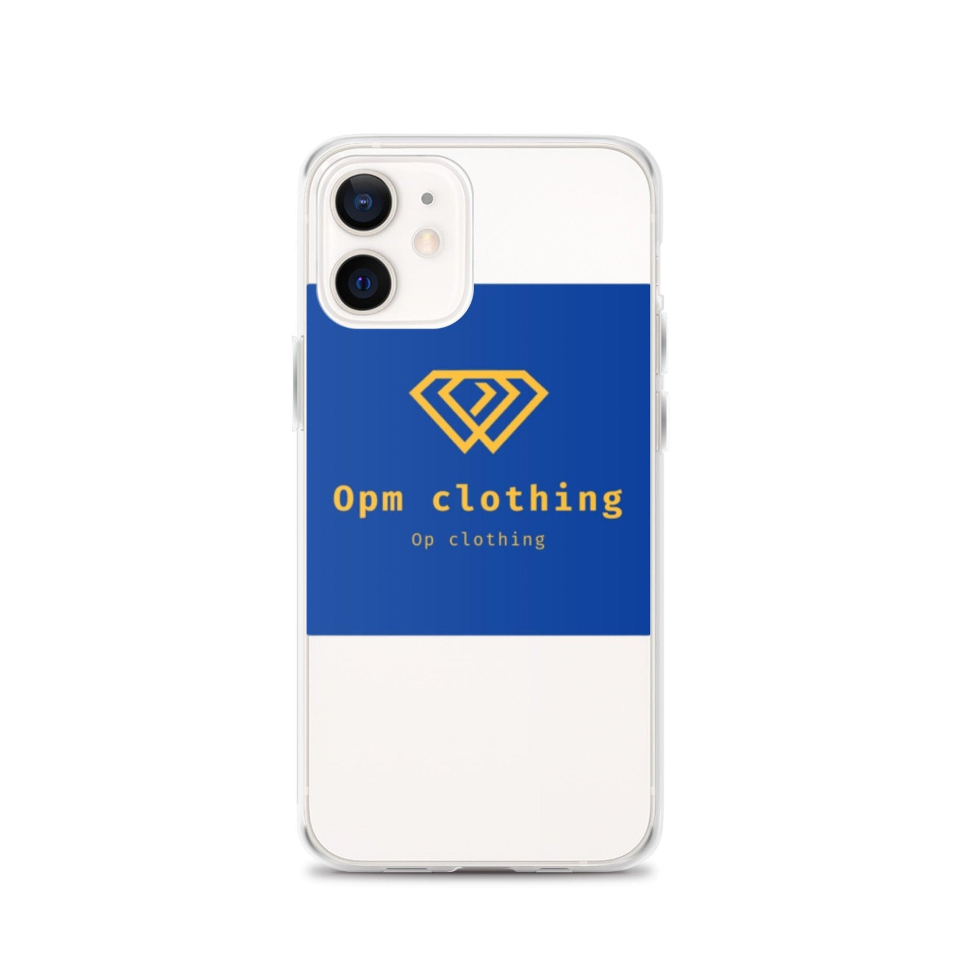 Clear opm Case for iPhone® - OPM Clothing