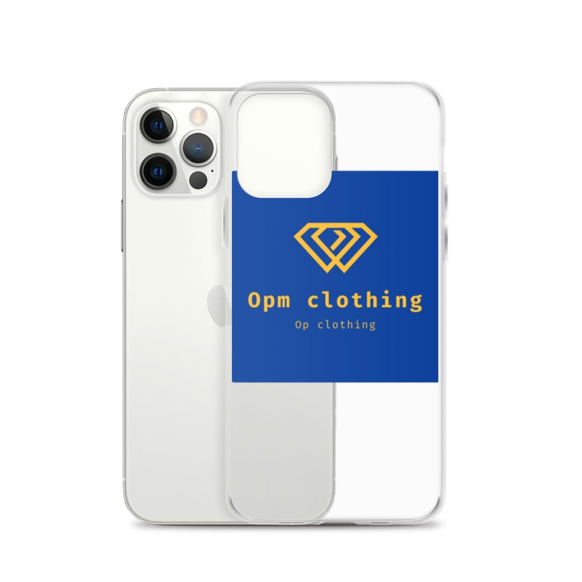 Clear opm Case for iPhone® - OPM Clothing