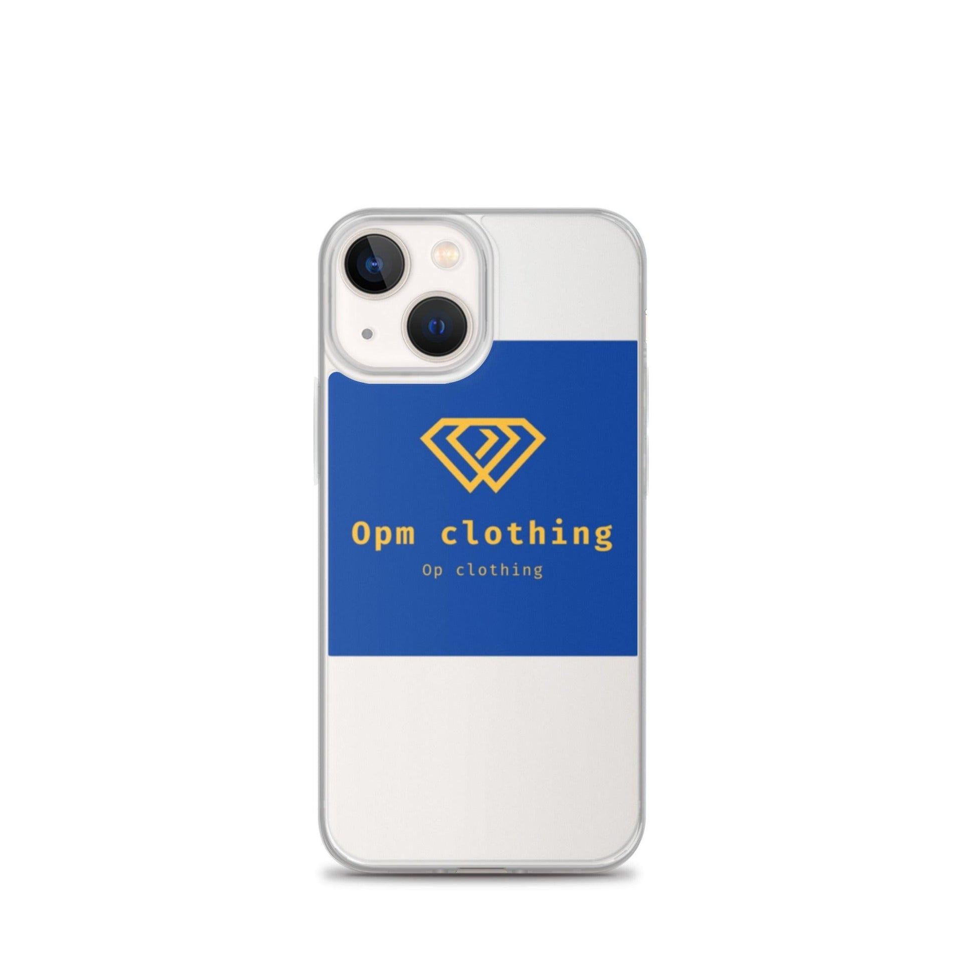 Clear opm Case for iPhone® - OPM Clothing