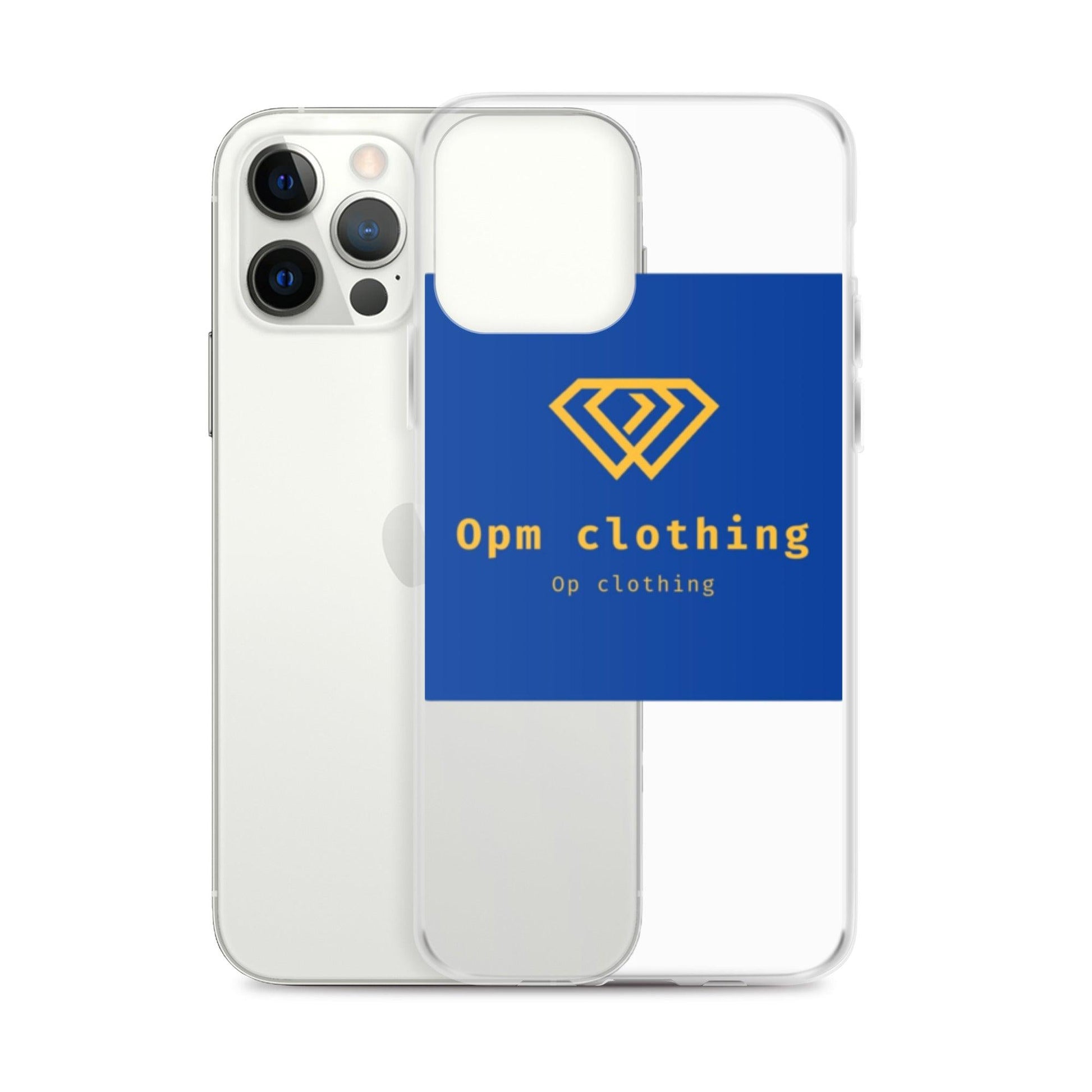 Clear opm Case for iPhone® - OPM Clothing