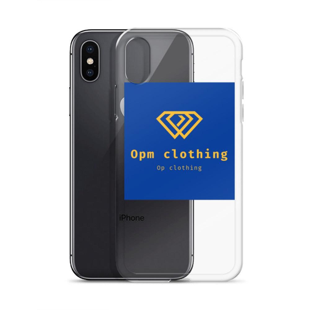 Clear opm Case for iPhone® - OPM Clothing