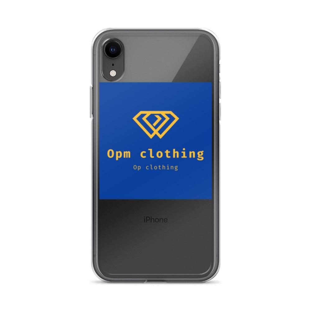 Clear opm Case for iPhone® - OPM Clothing