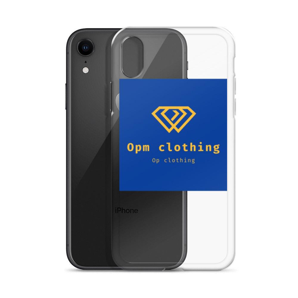 Clear opm Case for iPhone® - OPM Clothing