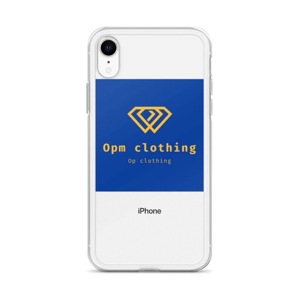 Clear opm Case for iPhone® - OPM Clothing