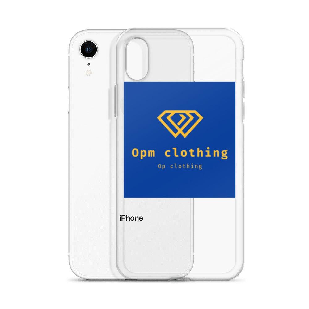 Clear opm Case for iPhone® - OPM Clothing