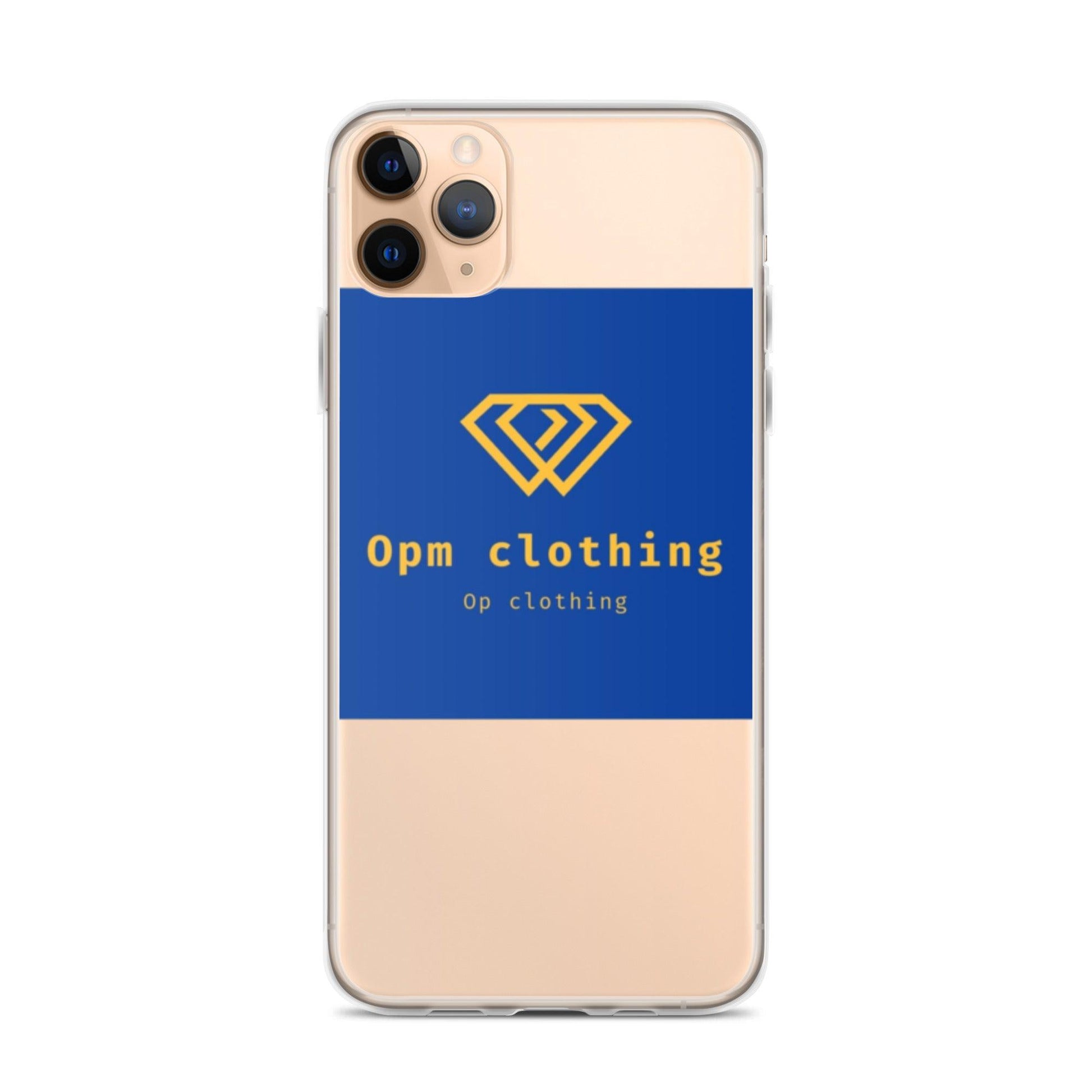 Clear opm Case for iPhone® - OPM Clothing