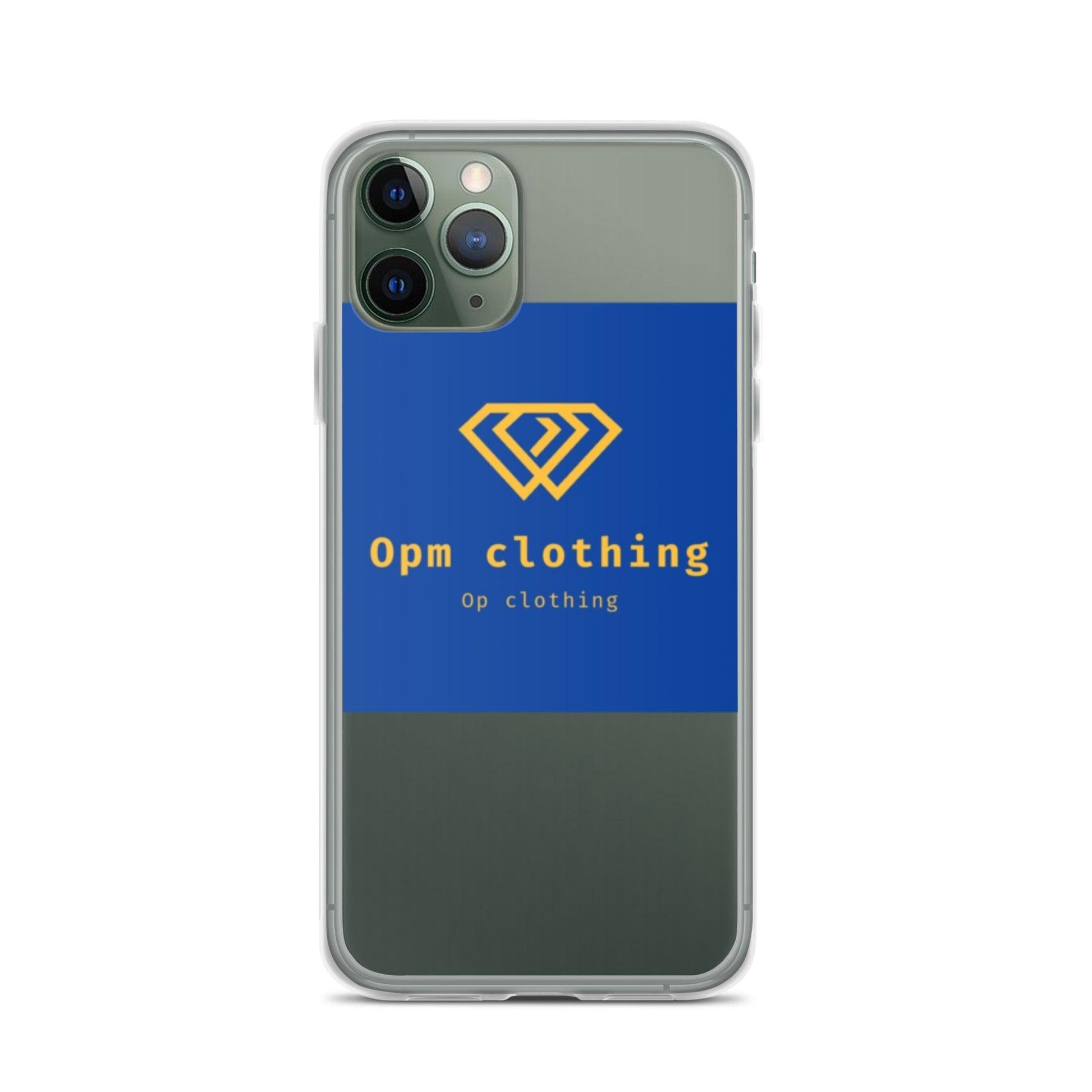 Clear opm Case for iPhone® - OPM Clothing