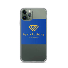 Clear opm Case for iPhone® - OPM Clothing