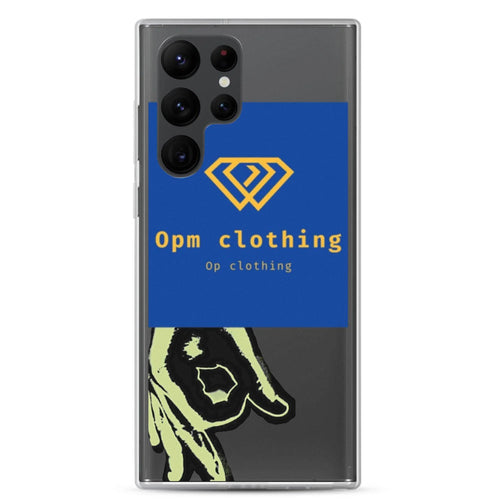 Clear Opm Case for Samsung® - OPM Clothing