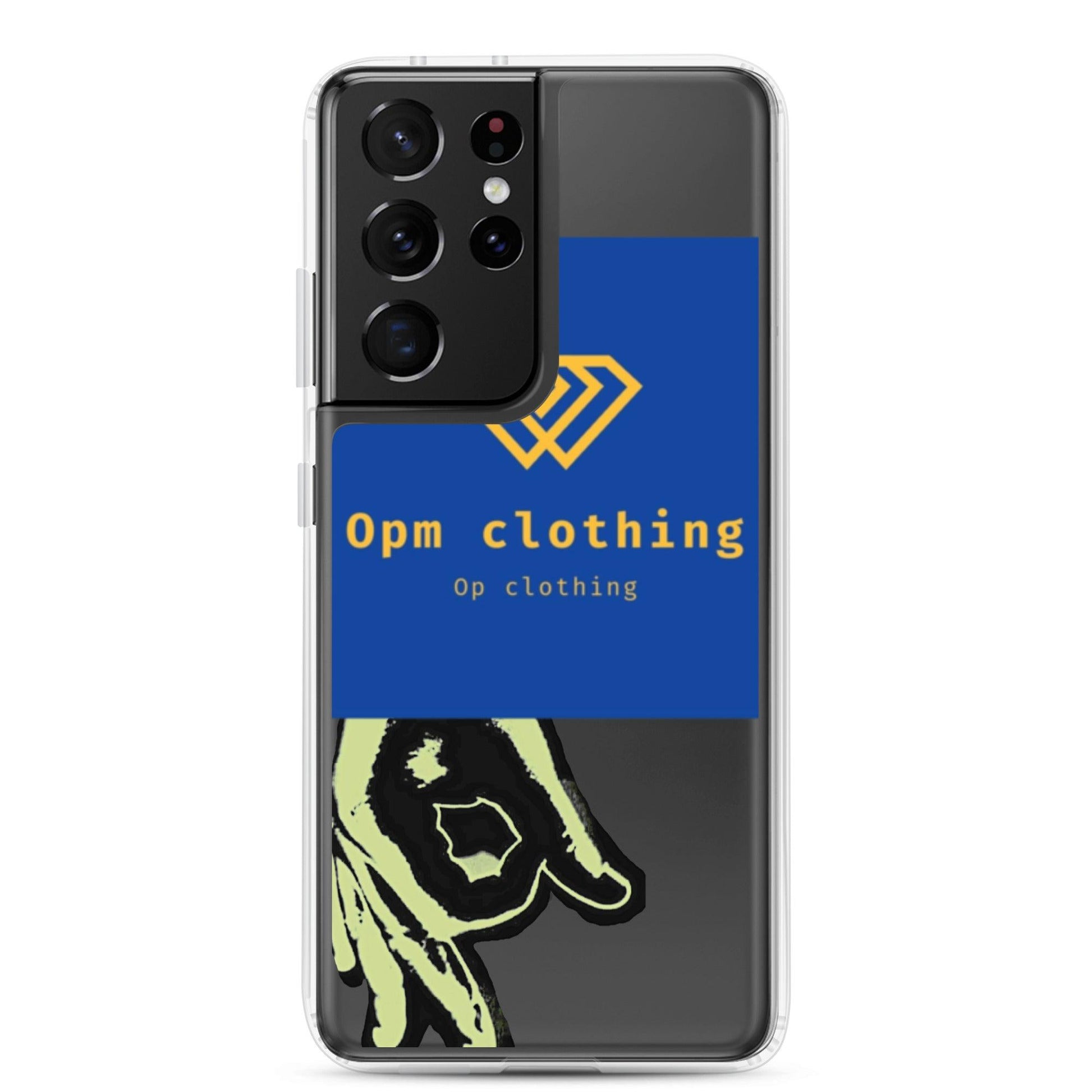 Clear opm Case for Samsung® - OPM Clothing