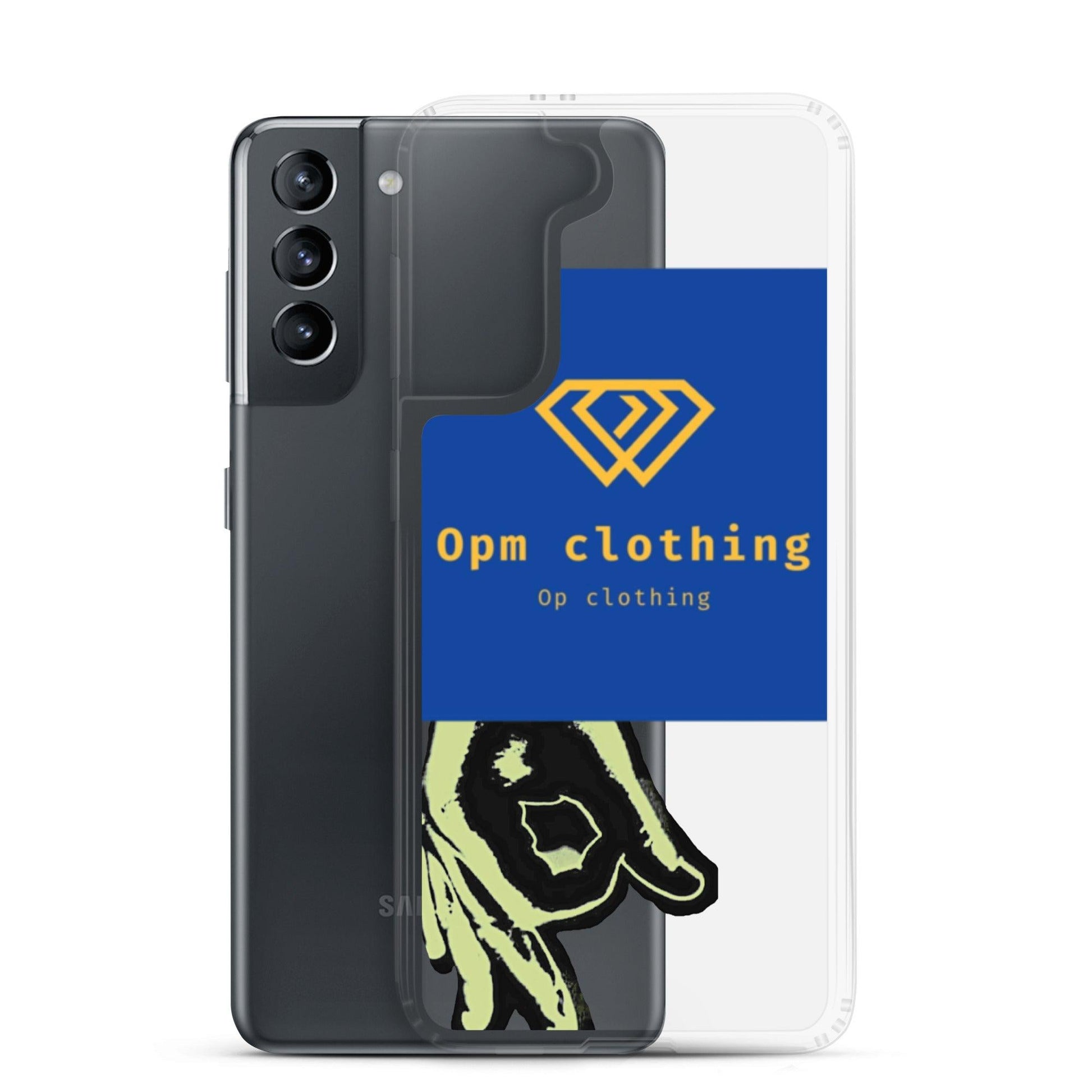 Clear opm Case for Samsung® - OPM Clothing