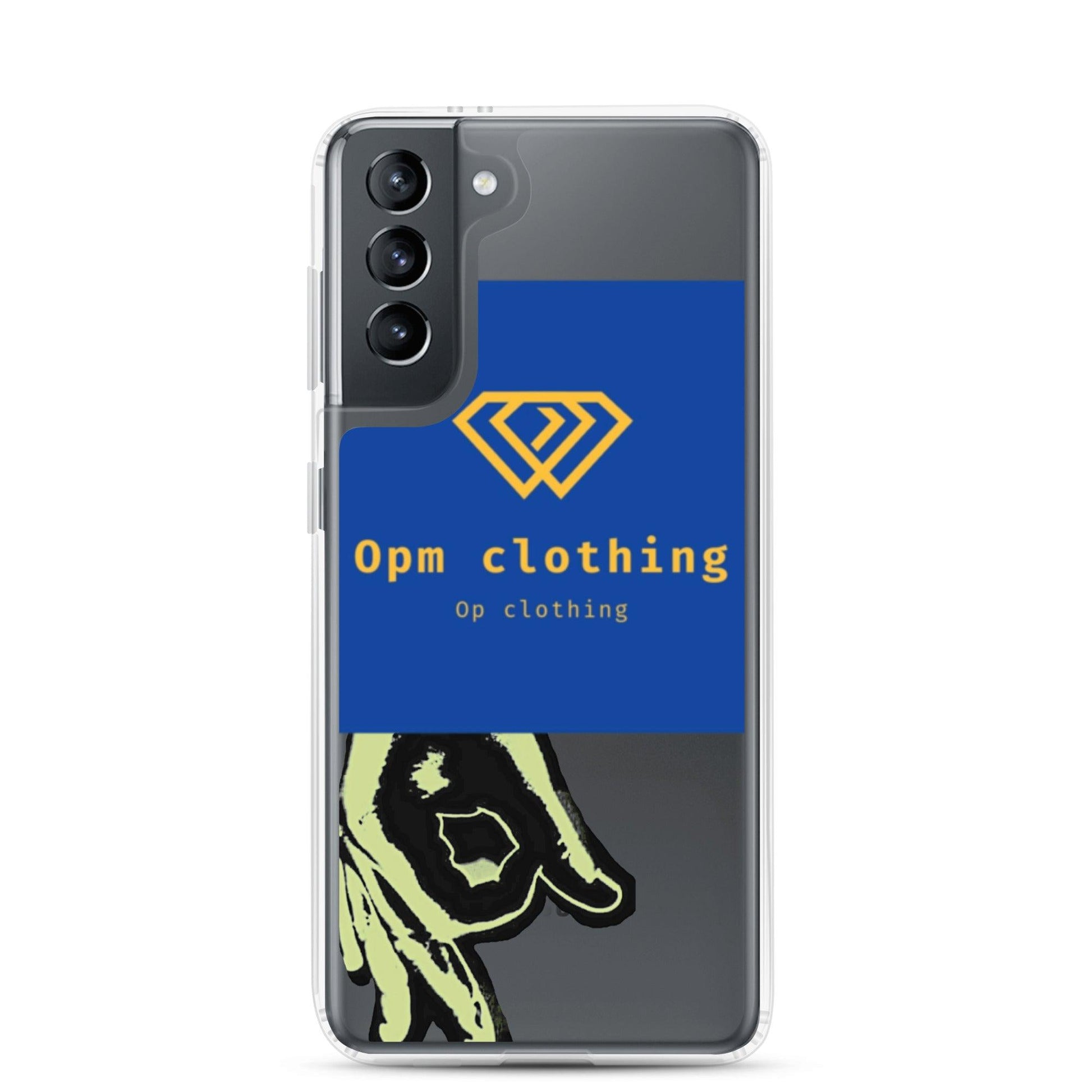 Clear opm Case for Samsung® - OPM Clothing