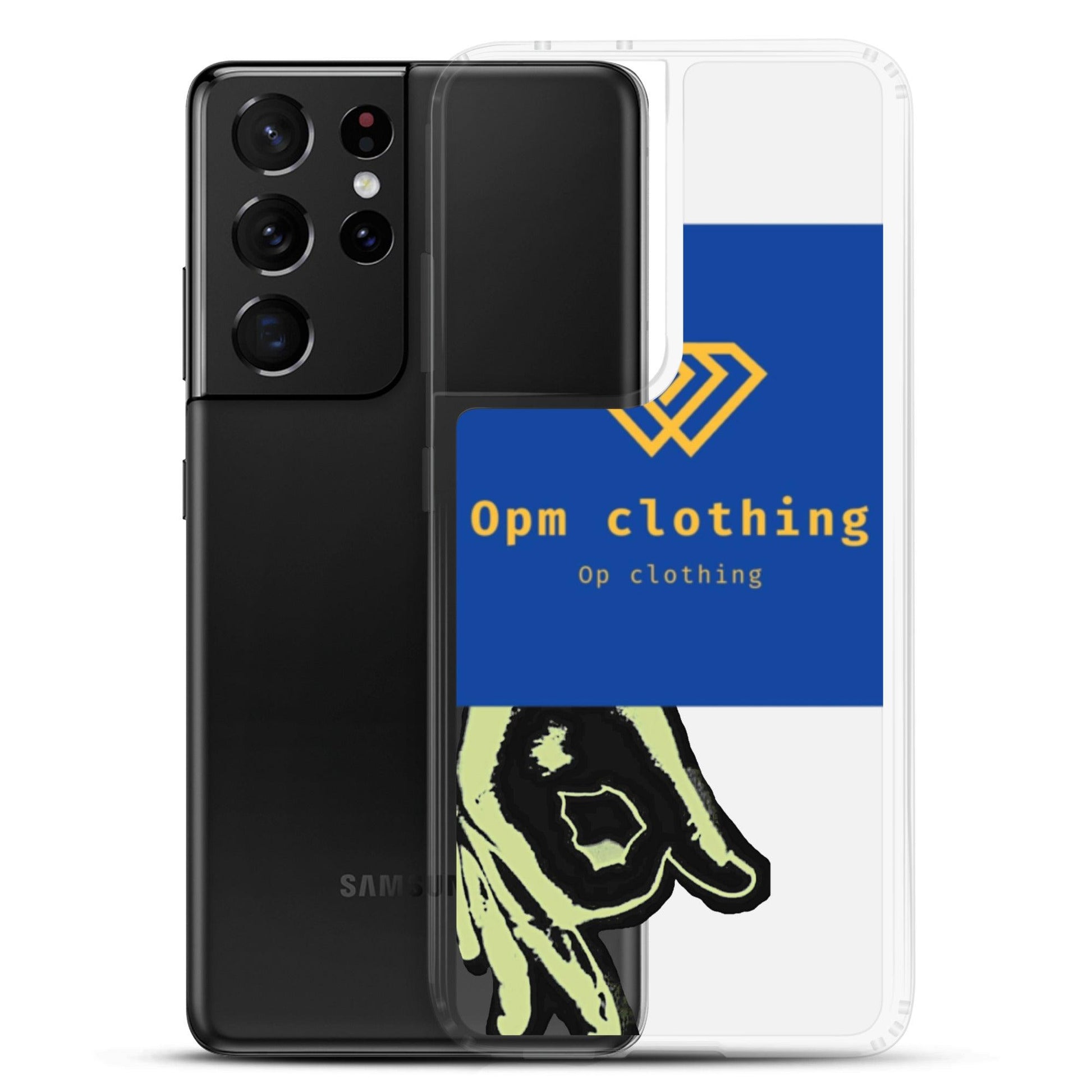 Clear opm Case for Samsung® - OPM Clothing